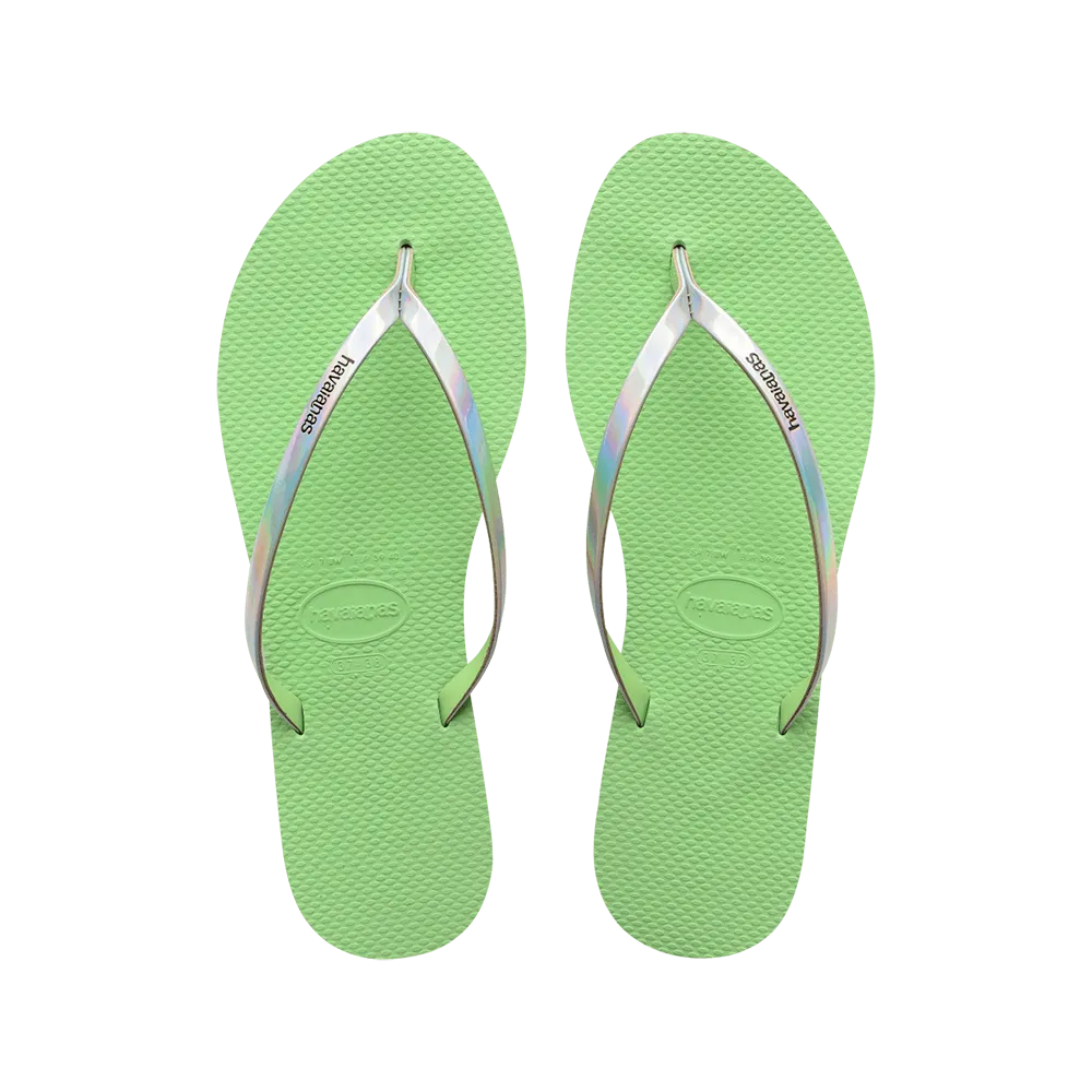You Metallic Sandals